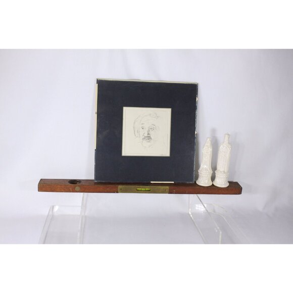 English 24" Solid wood and brass spirit level, vintage Parry & Bott Ltd - Picture 2 of 7